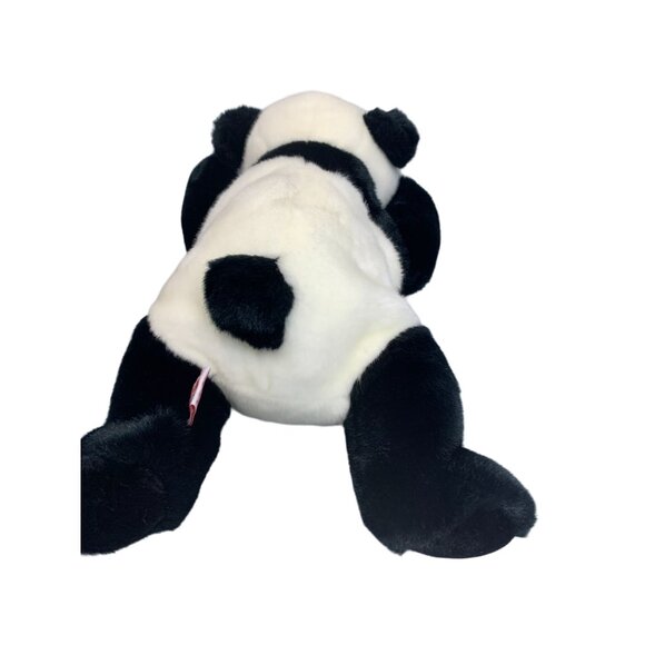 Ty Beanie Buddies Peking Panda Plush Stuffed Animal Doll Toy Black White 14.5 in - Picture 5 of 6